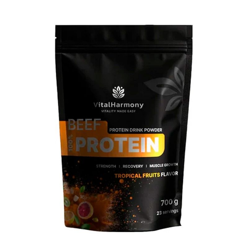 "VH.NUTRA" Beef Protein Tropical Fruits 700 g