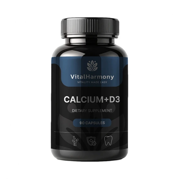 Кальций+D3, пищевая добавка, N90- VitalHarmony
