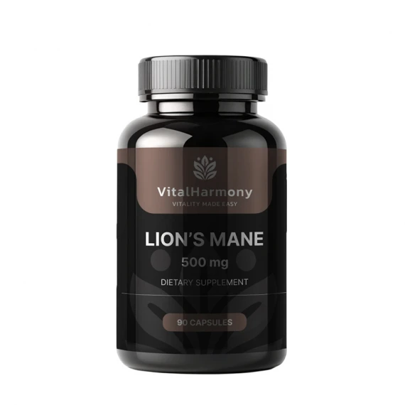 "VitalHarmony" LION'S MANE 500 mg kapslid N90