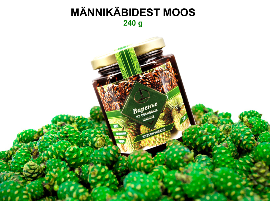MÄNNIKÄBIDEST Moos 240g