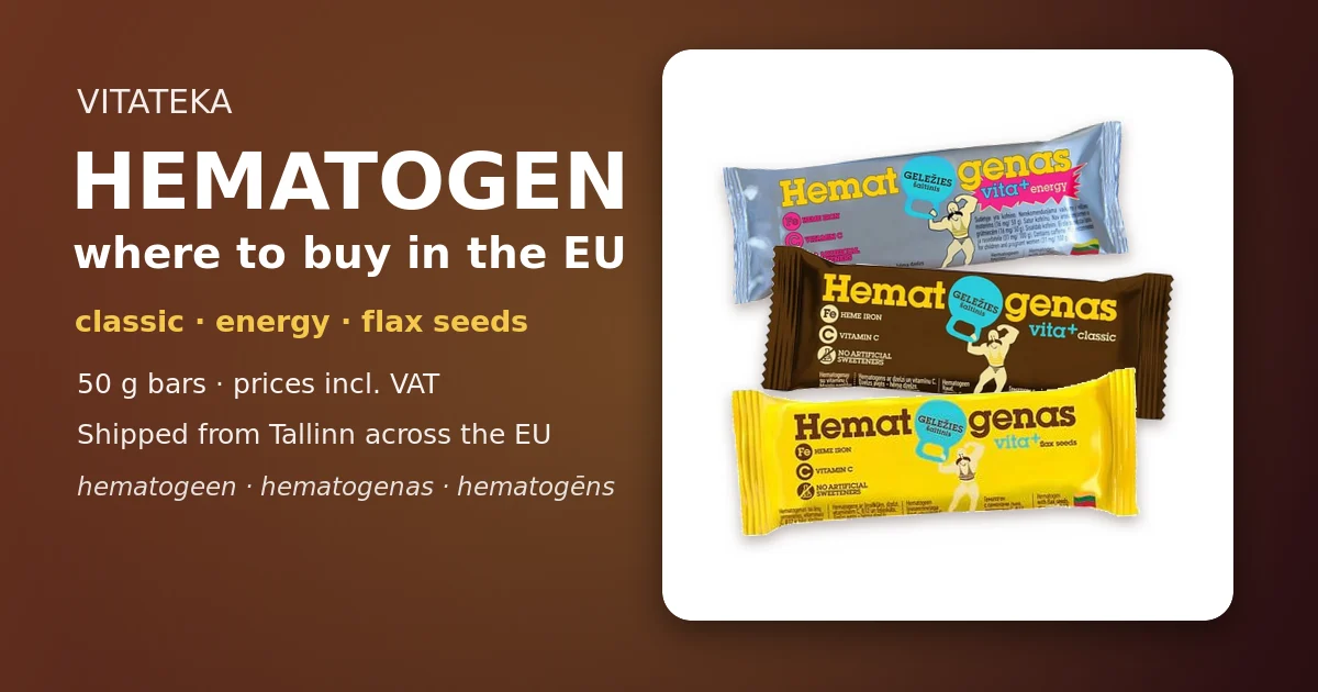 Hematogen bars
