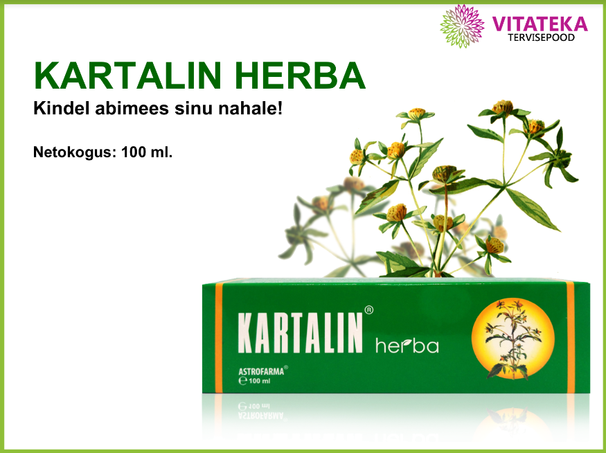 Kartalin Herba. A sure helper for your skin!